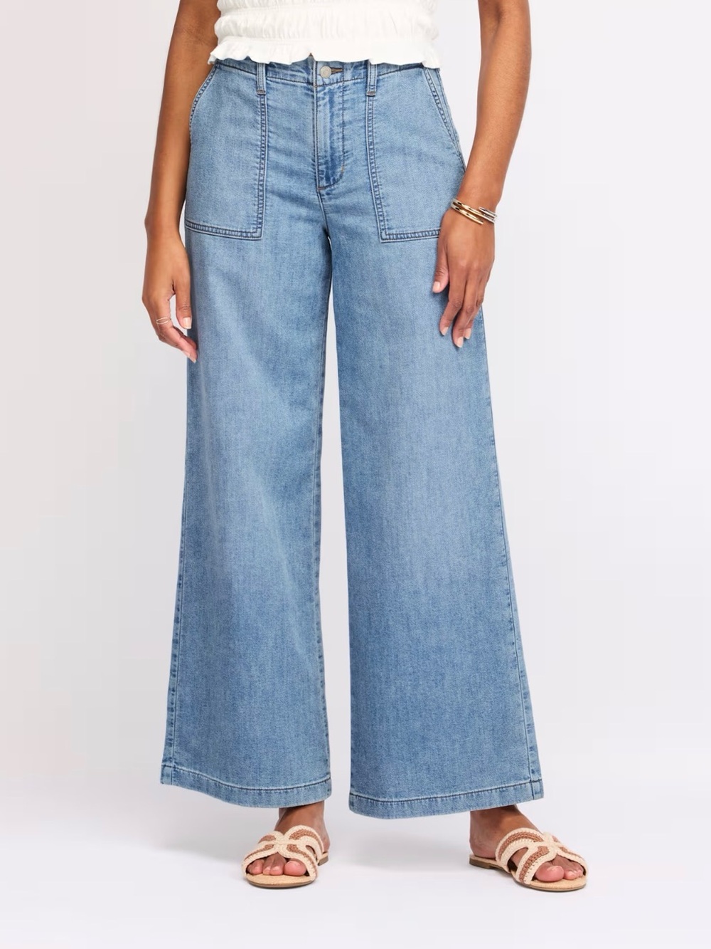 Silver Jeans Co Light Weight Knit Pant Blue Size 8 NWT STITCH FIX